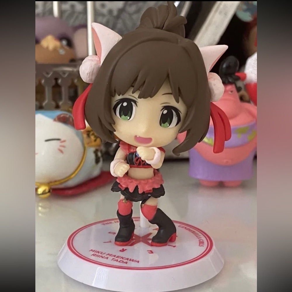 Idolmaster Cinderella Girls Miku Maekawa 2.4” Anime Chibi Figure w/ Box